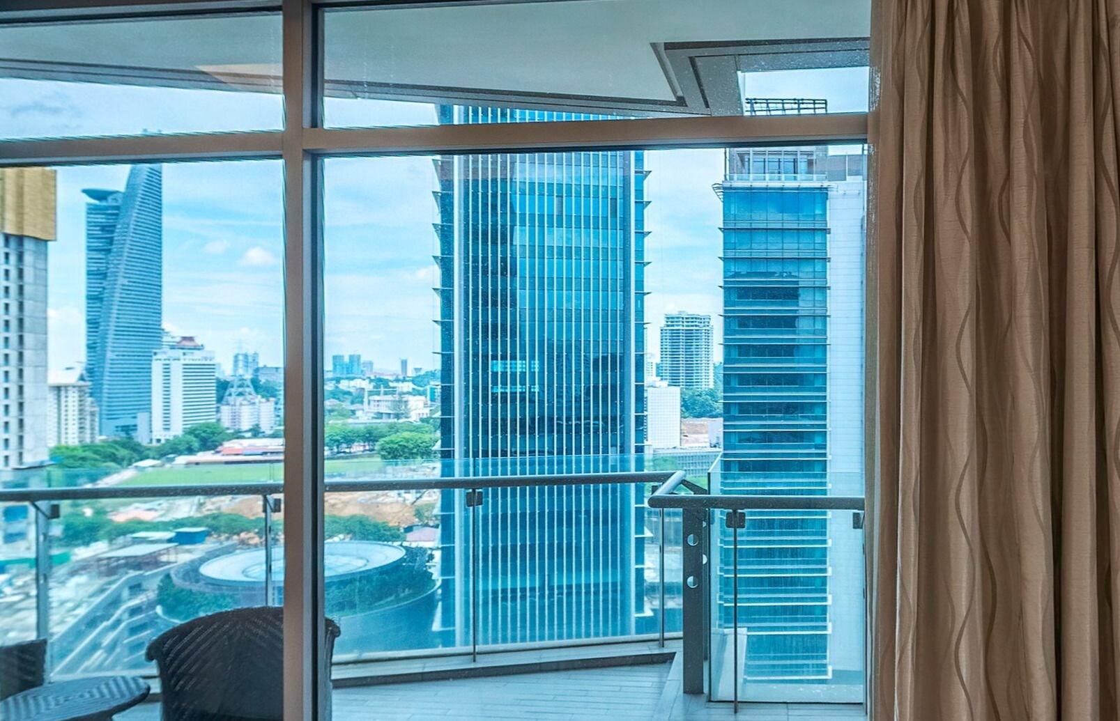 St Giles Gardens Hotel Kuala Lumpur Exterior foto View from a room at the hotel